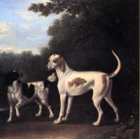 Wootton, John - Two of the Duchess of Marlborough's Dogs